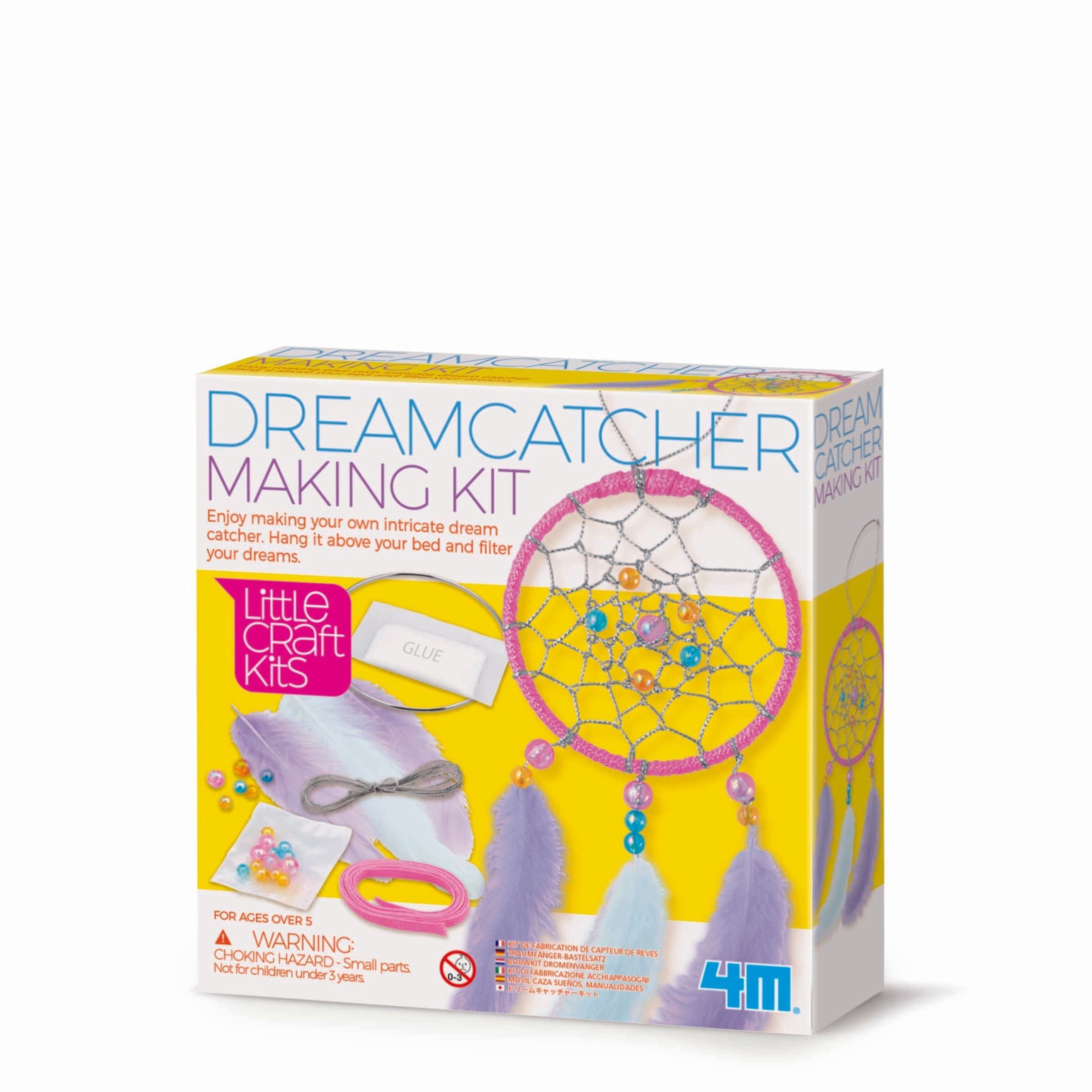 Little Craft Kits Dream Catcher Making Kit by 4M from Great Gizmos